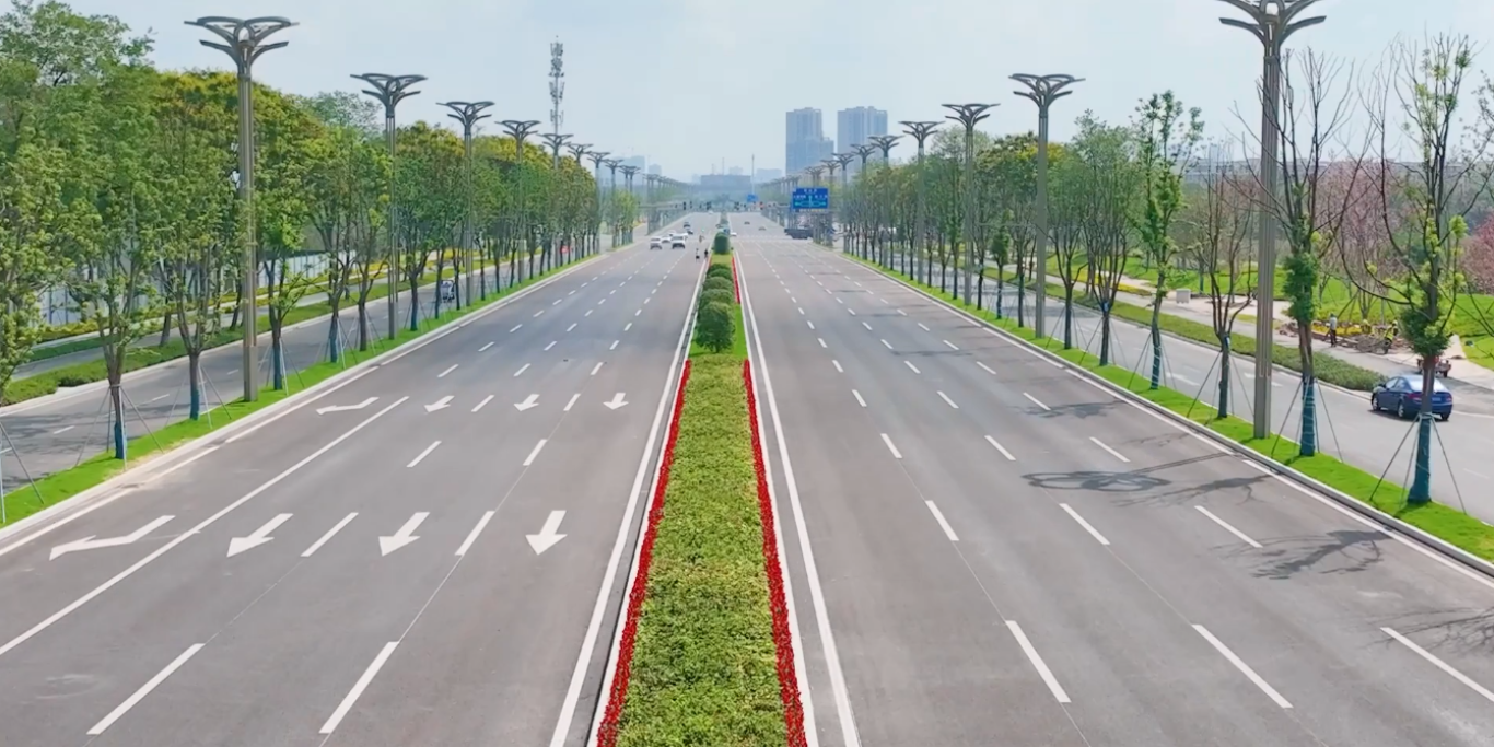 太炫酷啦！德陽(yáng)首條“智慧道路”試通車！位置在……