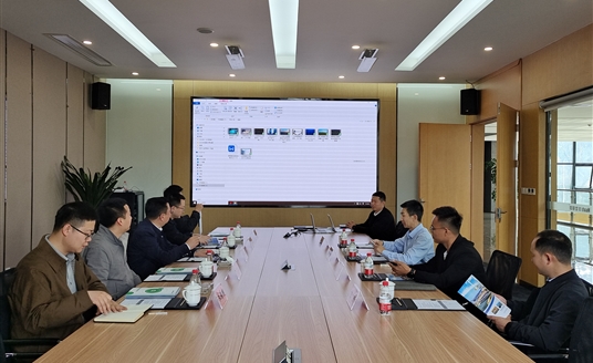 甘肅省慶陽(yáng)市海綿城市建設(shè)投資開發(fā)有限公司領(lǐng)導(dǎo)一行赴華體科技考察交流